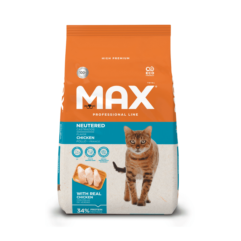 Max Cat Professional Line Castrados Pollo