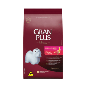 GRAN PLUS MENU PERRO R. PEQ CARNE Y ARROZ 3KG